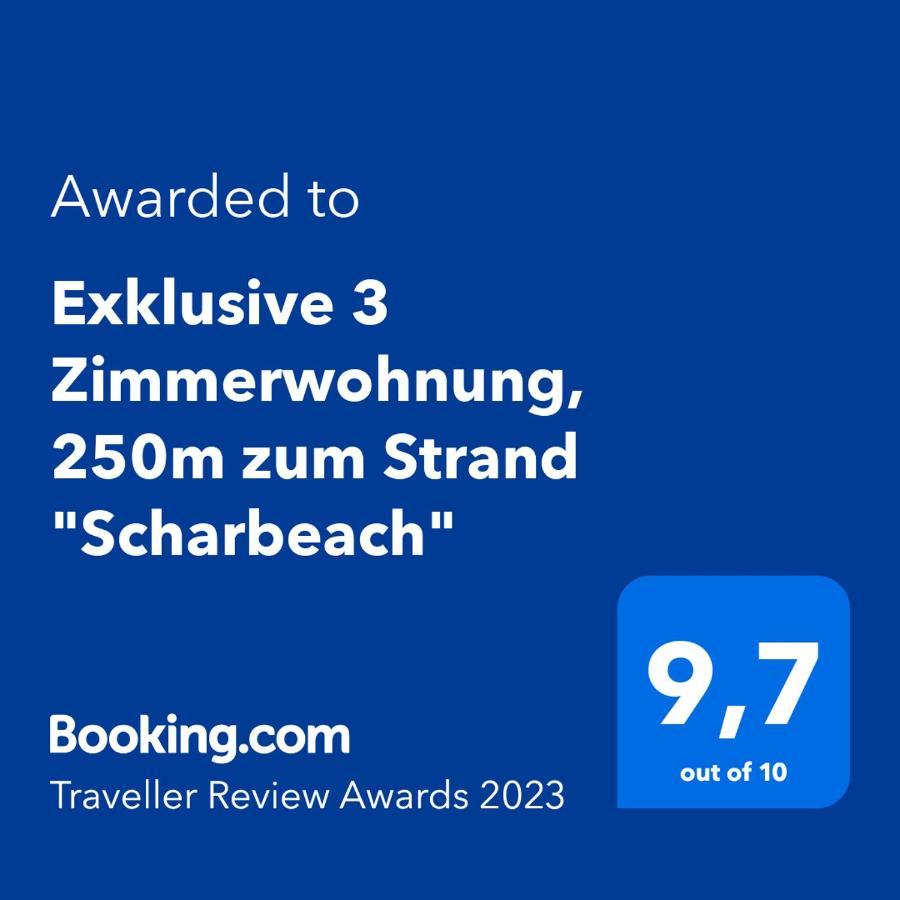 Exklusive 3 Zimmerwohnung Strandnah Gelegen, 3 Gehminuten Vom Meer, Scharbeach Apartment Scharbeutz